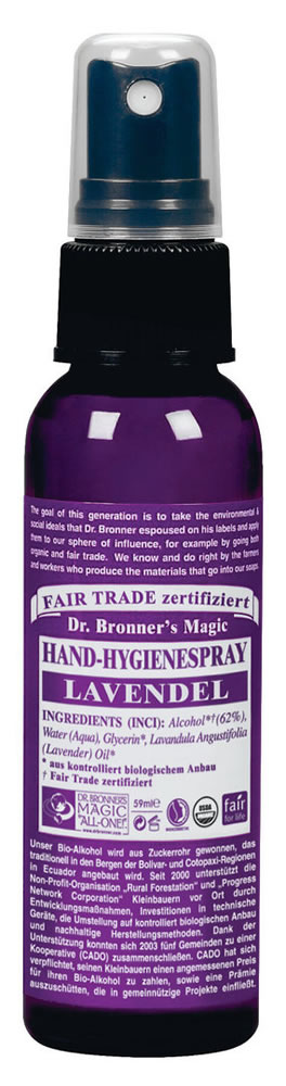 Dr. Bronner's Lavender spray bdih 60ml
